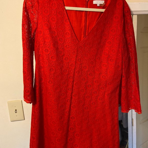 Red Dress Size L - Picture 1 of 4